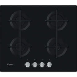 Indesit ING 61T/BK Noir Intégré 59 cm Gaz 4 zone(s)