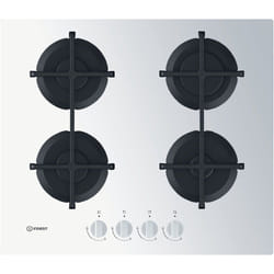 Indesit ING 61T/WH Blanc Intégré 59 cm Gaz 4 zone(s)