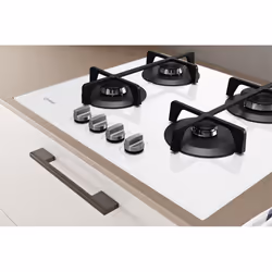 Indesit ING 61T/WH Blanc Intégré 59 cm Gaz 4 zone(s) - Vue supplémentaire 6