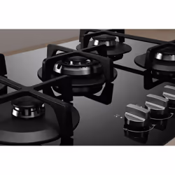 Indesit ING 72T/BK Noir Intégré 73 cm Gaz 5 zone(s) - Vue supplémentaire 11