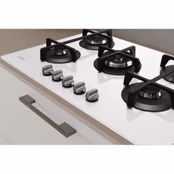 Indesit ING 72T/WH Blanc Intégré 73 cm Gaz 5 zone(s) - Vue supplémentaire 6