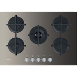 Indesit ING 72T/TD Marron Intégré 73 cm Gaz 5 zone(s)