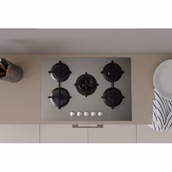 Indesit ING 72T/TD Marron Intégré 73 cm Gaz 5 zone(s)