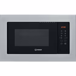 Indesit MWI 125 GX, Intégré, Micro-ondes grill, 25 L, 900 W, Tactile, Acier inoxydable