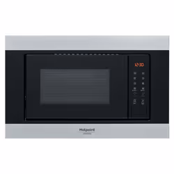 Hotpoint MF20S IX HA, Intégré, Micro-onde simple, 20 L, 800 W, Écran integré, LCD