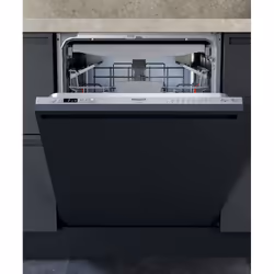 Hotpoint HIC 3C26N WF, Entièrement intégré, Taille maximum (60 cm), Argent, Boutons, 1,3 m, 1,55 m