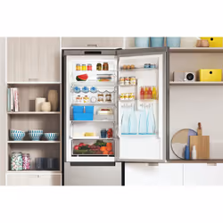 Indesit INFC9 TI22X réfrigérateur-congélateur Pose libre 367 L E Acier inoxydable - Vue supplémentaire 12