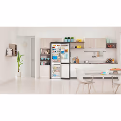 Indesit INFC9 TI22X réfrigérateur-congélateur Pose libre 367 L E Acier inoxydable - Vue supplémentaire 16