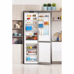 Indesit INFC9 TI22X réfrigérateur-congélateur Pose libre 367 L E Acier inoxydable - Vue supplémentaire 24