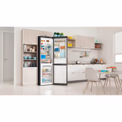 Indesit INFC9 TI22X réfrigérateur-congélateur Pose libre 367 L E Acier inoxydable - Vue supplémentaire 32