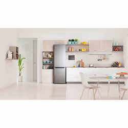 Indesit INFC9 TI22X réfrigérateur-congélateur Pose libre 367 L E Acier inoxydable - Vue supplémentaire 5