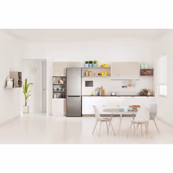 Indesit INFC9 TI22X réfrigérateur-congélateur Pose libre 367 L E Acier inoxydable - Vue supplémentaire 6