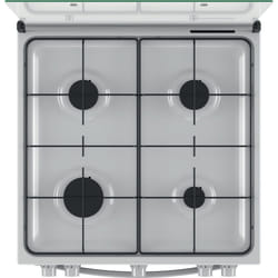 Indesit IS67G1KMW/E Cuisinière Electrique Gaz Blanc A+
