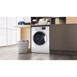 Hotpoint Active NDB 10736 WA IT machine à laver avec sèche linge Pose libre Charge avant Blanc D - Vue supplémentaire 3