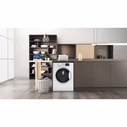 Hotpoint Active NDB 10736 WA IT machine à laver avec sèche linge Pose libre Charge avant Blanc D - Vue supplémentaire 4