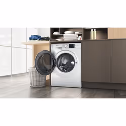 Hotpoint Active NDB 10736 WA IT machine à laver avec sèche linge Pose libre Charge avant Blanc D - Vue supplémentaire 5