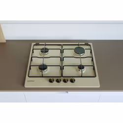 Indesit TH 642 /I (AV) Avoine Intégré 58 cm Gaz 4 zone(s) - Vue supplémentaire 6