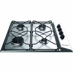 Indesit PAA 642 IX/I WE1 Acier inoxydable Intégré 58 cm Gaz 4 zone(s)