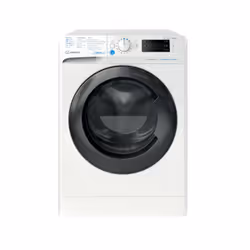 Indesit BDE 96435 WKV FR, Charge avant, Pose libre, Blanc, Gauche, Noir, Boutons, Rotatif