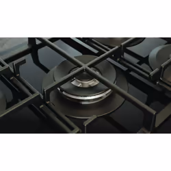 Hotpoint HAGS 72F/BK 1 Plaque de cuisson gaz 5 zones 73 cm encastrable Noir - Vue supplémentaire 5