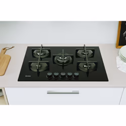 Indesit ING 72T/BK 1 Noir Intégré 75 cm Gaz 5 zone(s) - Vue supplémentaire 5