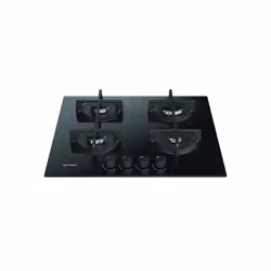 Indesit ING 61T/BK 1 Noir Intégré 60 cm Gaz 4 zone(s) - Vue supplémentaire 2