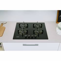 Indesit ING 61T/BK 1 Noir Intégré 60 cm Gaz 4 zone(s) - Vue supplémentaire 4