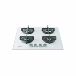 Indesit ING 61T/WH 1 Blanc Intégré 60 cm Gaz 4 zone(s) - Vue supplémentaire 2