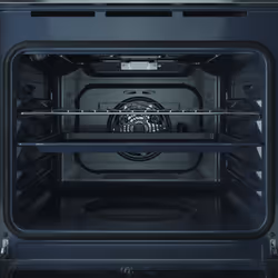 Indesit IO 2350H X 66 L Noir, Acier inoxydable