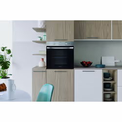 Indesit IO 2350H X 66 L Noir, Acier inoxydable - Vue supplémentaire 6