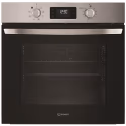 Four pyrolyse INDESIT - IO275PX Mode de cuisson : Multifonction Nettoyage : Pyrolyse Connecté : Non Couleur : Inox Classe d'e ...