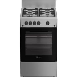 Indesit I5G1KMS four et cuisinière Gaz Acier inoxydable