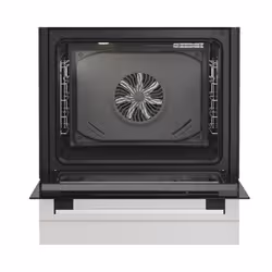 Indesit I6G5KCW four et cuisinière Electrique Plaque avec zone à induction Blanc, Noir - Vue supplémentaire 2