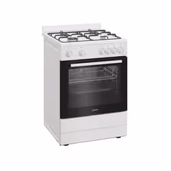 Indesit I6G5KCW four et cuisinière Electrique Plaque avec zone à induction Blanc, Noir - Vue supplémentaire 3