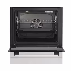 Indesit I6G5KCW four et cuisinière Electrique Plaque avec zone à induction Blanc, Noir - Vue supplémentaire 4