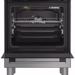Hotpoint H6I8LMSAX Cuisinière A Electrique Plaque avec zone à induction Acier inoxydable - Vue supplémentaire 2