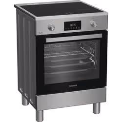 Hotpoint H6I8LMSAX Cuisinière A Electrique Plaque avec zone à induction Acier inoxydable - Vue supplémentaire 3