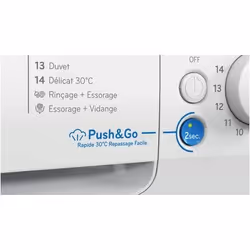 Indesit Push&Go BWE 8127X WV FR Lave-linge Frontal 8 kg 1200 tr/min Blanc - Vue supplémentaire 3