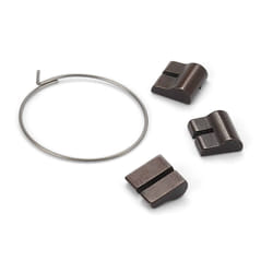 Kit cliquet pour moyeu corps de roue libre Triangle Miche - argenté - TU