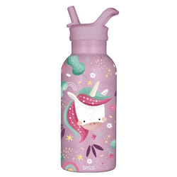 Sassi Junior - Bouteille isotherme Sparkly la licorne 350 ml