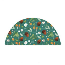 Set de table en silicone, Animaux Vert Paon  42 x 22 cm