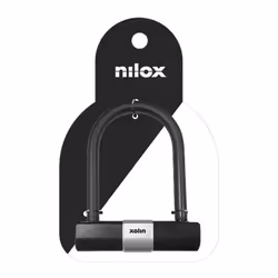 Nilox NXPLSHAPELOCK, Cadenas, Noir, Argent