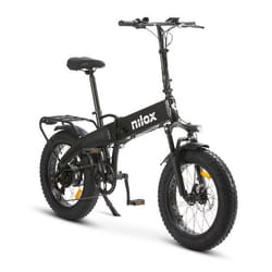Nilox NXEBX10BK vélo électrique Noir Aluminium, Acier 50,8 cm (20") 30,5 kg Lithium