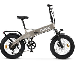 Nilox NXEBX10GR vélo électrique Gris Aluminium 50,8 cm (20") 30,5 kg Lithium
