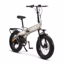 Nilox NXEBX10GR vélo électrique Gris Aluminium 50,8 cm (20") 30,5 kg Lithium