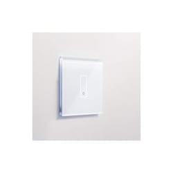 Iotty - smart switch modèle E1 -simple inrerrupteur wi-fi facile à installer pour l'automatisation de votre maison. blanc