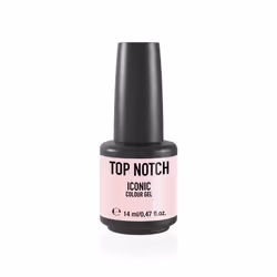 Top Notch by Mesauda Iconic Colour Gel, 14 ml, Rose, Sugar, 207 Sugar, Bouteille, DI-HEMA TRIMETHYLHEXYL DICARBAMATE, HEMA, H ...