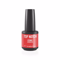 Top Notch by Mesauda Iconic Colour Gel, 14 ml, Rouge, Madder Lake, 217 Madder Lake, Bouteille, DI-HEMA TRIMETHYLHEXYL DICARBA ...