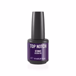 Top Notch by Mesauda Iconic Colour Gel, 14 ml, Noir, Amethyst, 228 Amethyst, Bouteille, DI-HEMA TRIMETHYLHEXYL DICARBAMATE, H ...