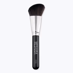 MESAUDA F03, Brosse contour, Courbe, Synthétique, Noir, Bois, Femmes